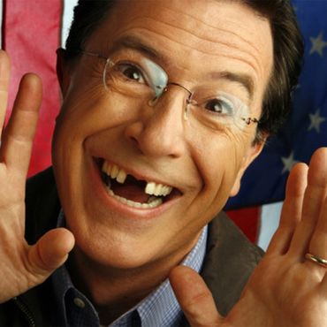 Toothless Stephen Colbert