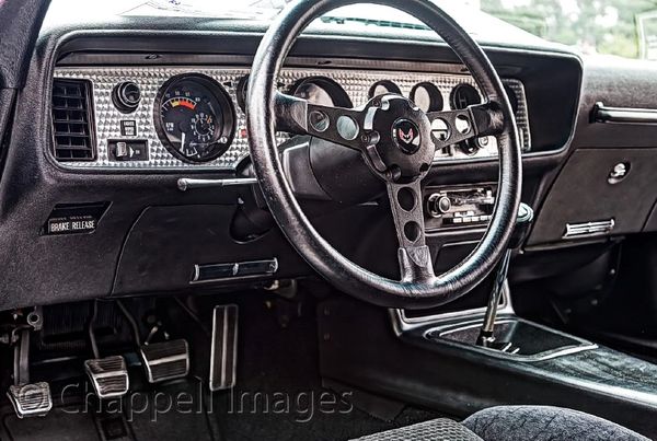 Black T/A interior