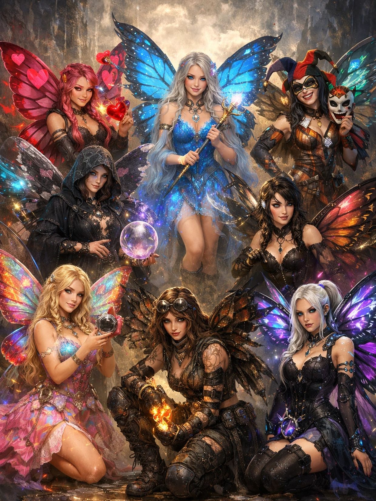 Butterfai Society in a group 