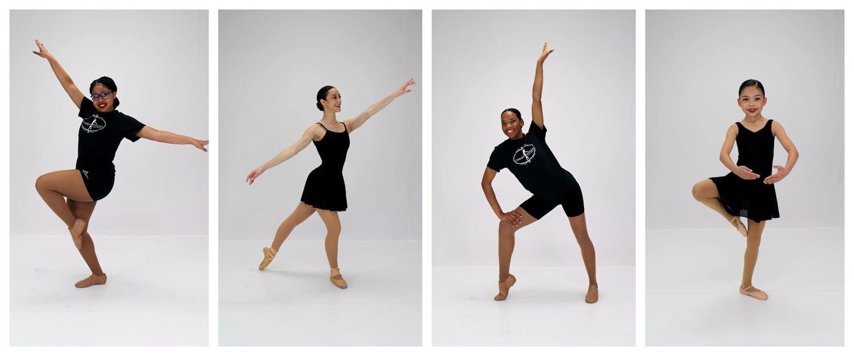 dancers of all ages in dance wear