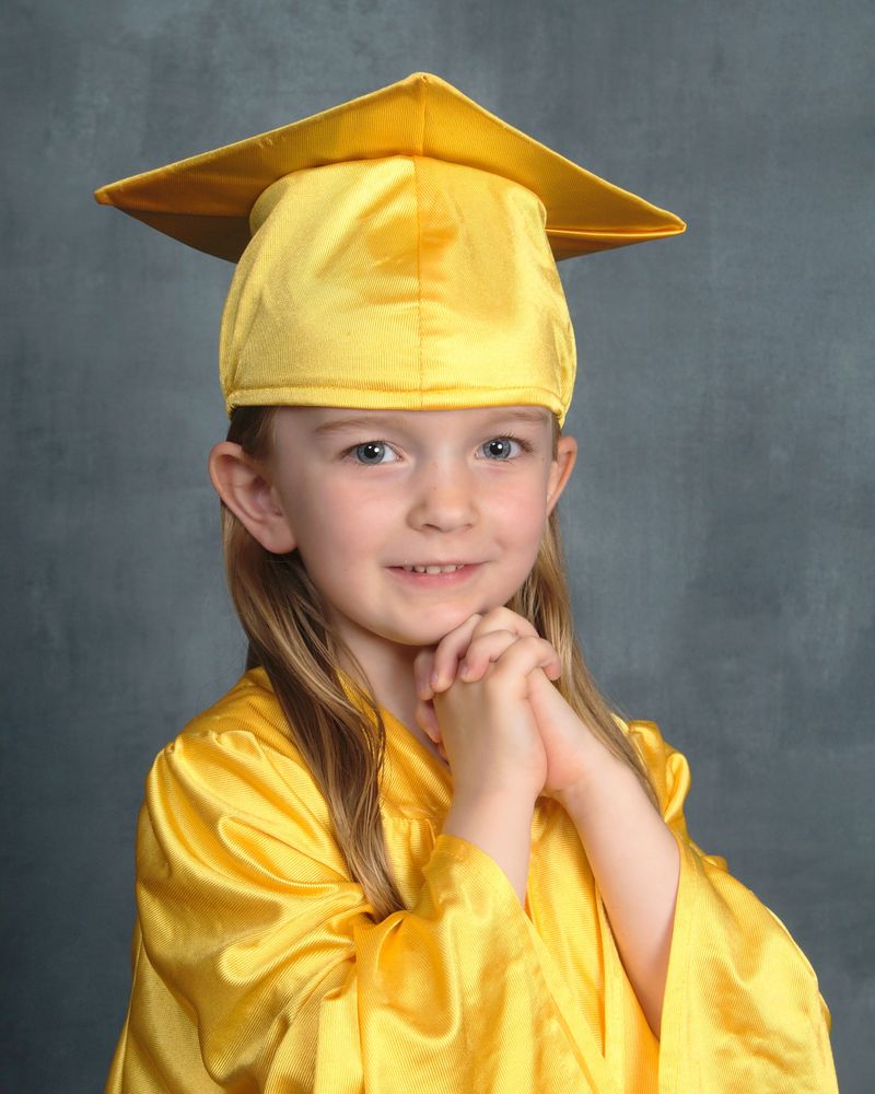 Lucy's preK graduation picture 1