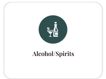 Icon for alcohol and spirits category.