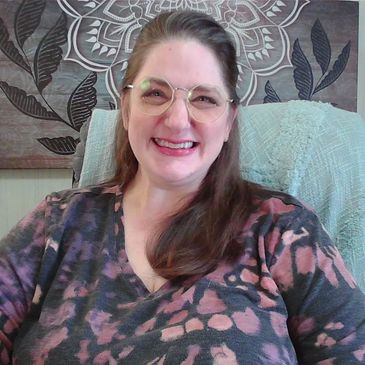 Counselor beaming with pride shared with a client