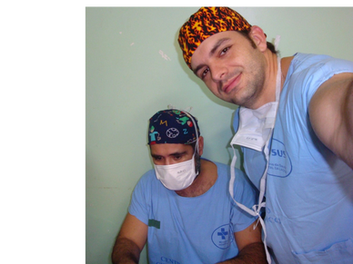 Dr Gustavo Mejia e Dr Guilherme Mendes Monteiro