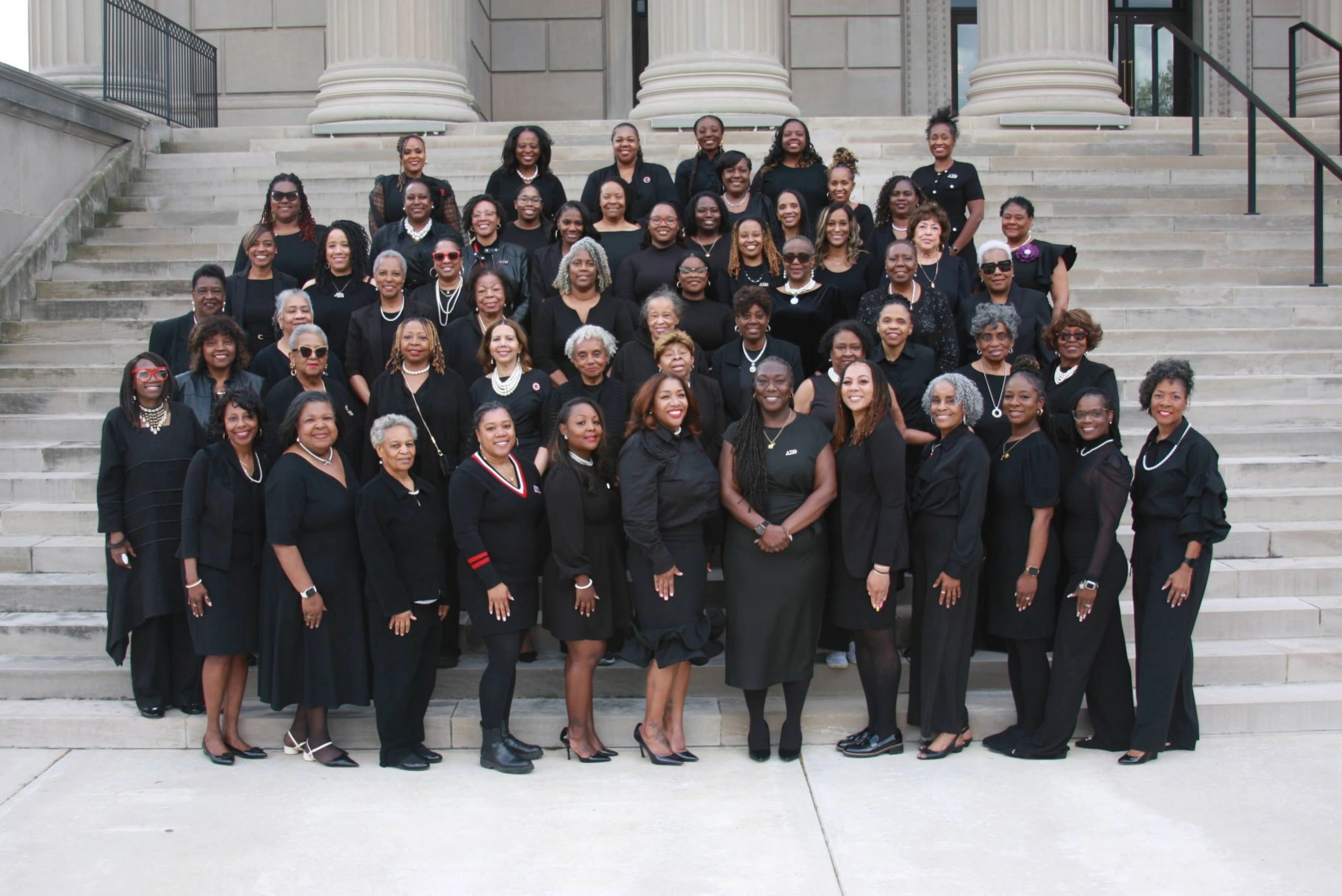 Sorors of Youngstown Alumnae Chapter of Delta Sigma Theta, Sorority Incorporated.  