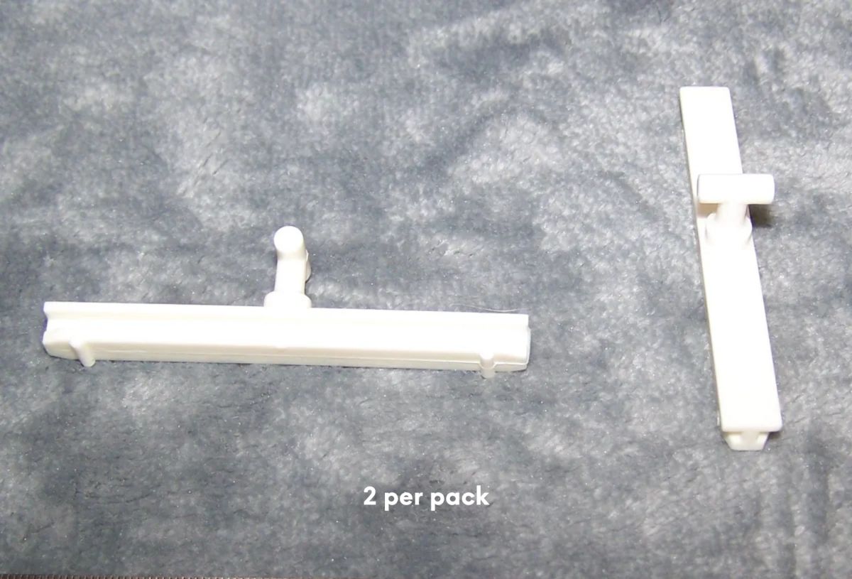 Shutter Vane Radiator Shutter Vane Connector - 3 Inch Louvers - Thicker Style Poly / Vinyl ...