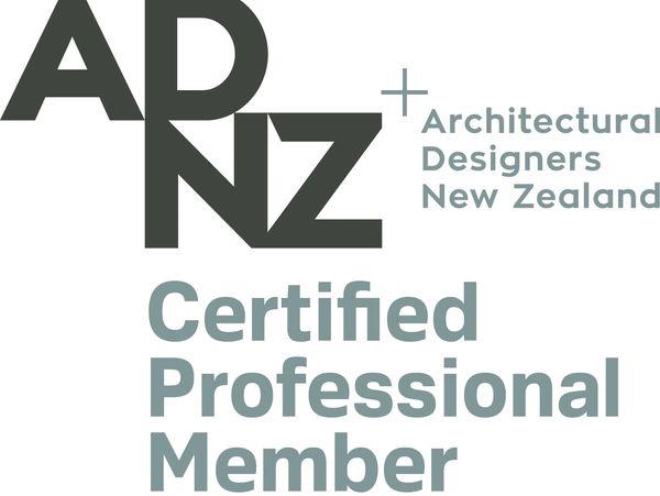 Logo of Architectural Designers New Zealand Certified Professional Member.