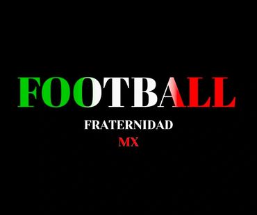 Logo de fútbol con colores de la bandera mexicana.
