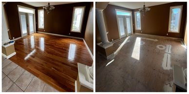 Flooring demolition removal