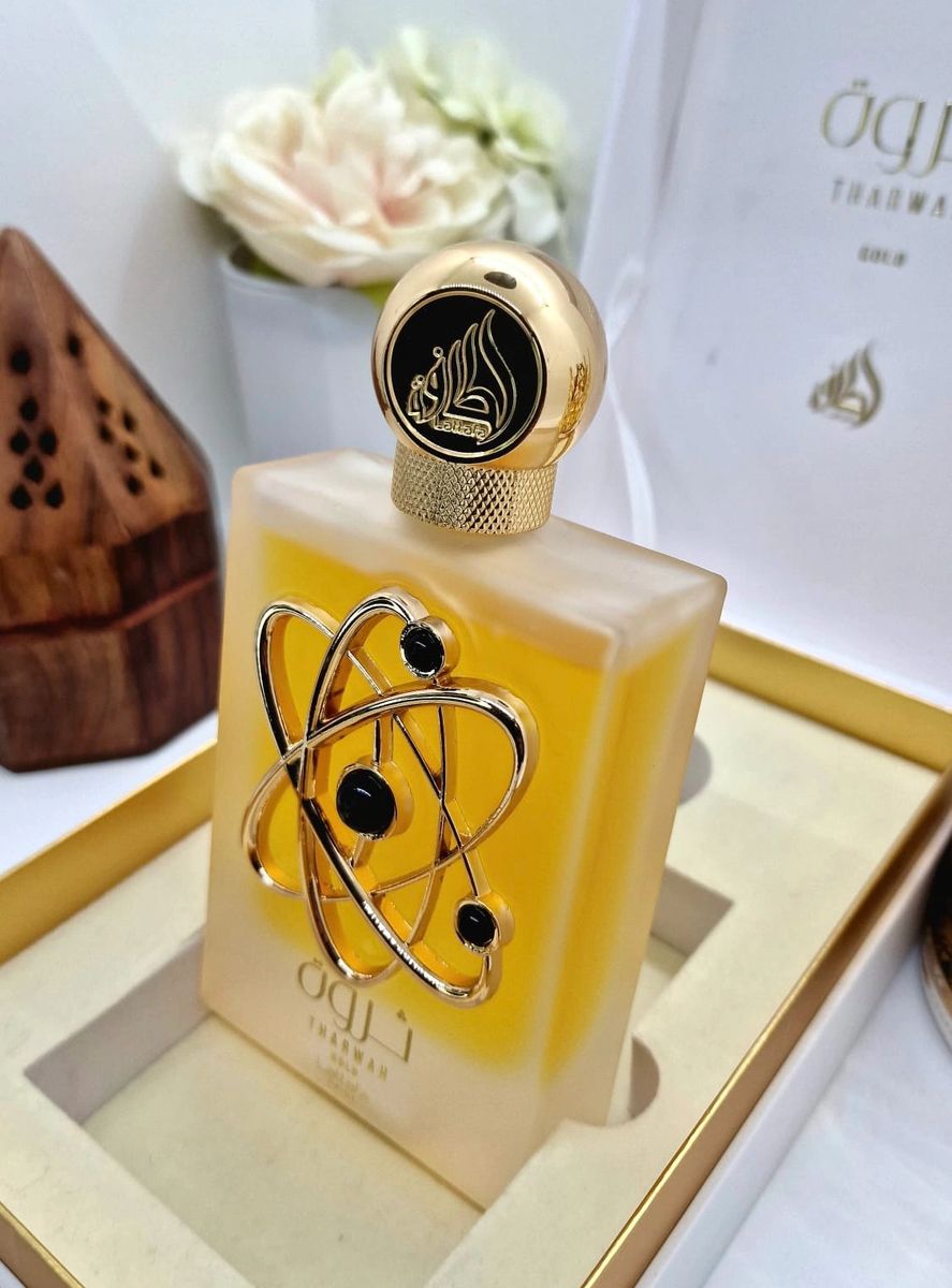 Perfume árabe Tharwah Gold Eau de Parfum mujer de Lattafa Perfumes 100 ml