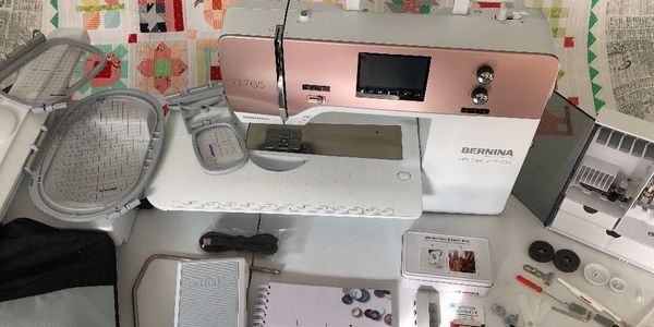 Bernina 765 SE Special Edition Rose Gold Sewing, Quilting, Embroidery Machine.