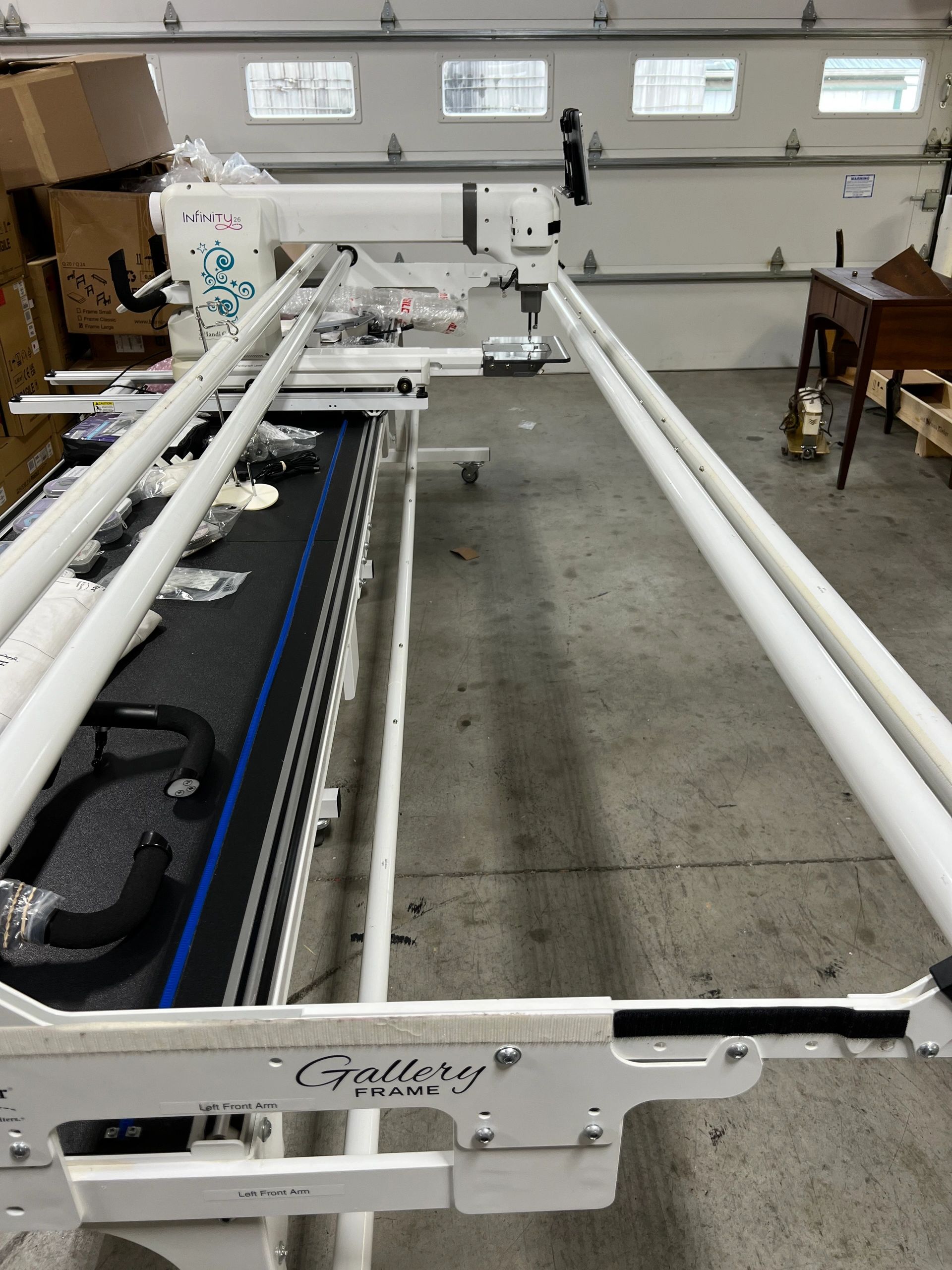 HQ Infinity 26 Longarm Quilting Machine with ProStitcher + 12FT