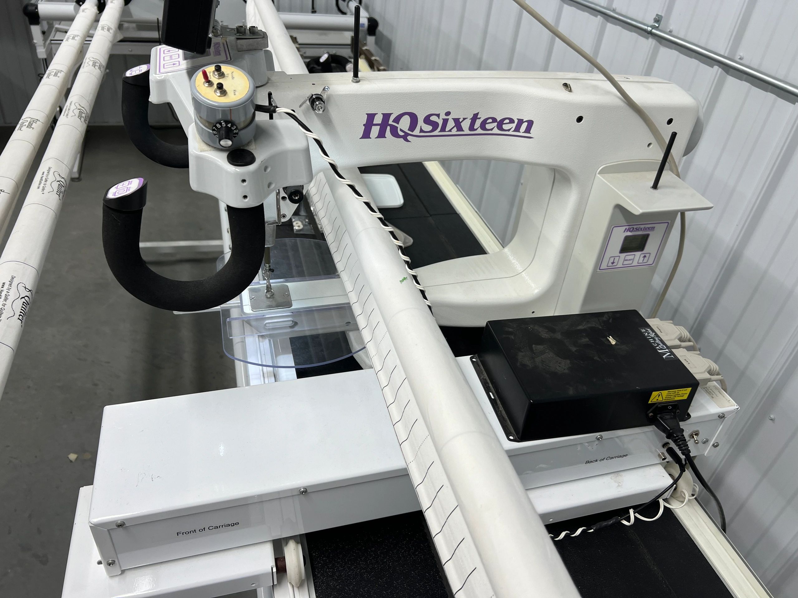 For Sale HQ Sixteen Longarm Quilting Machine with Automation
