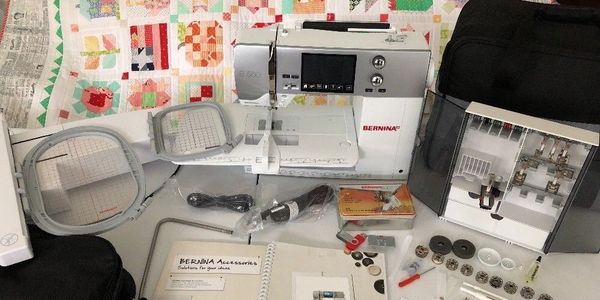 used BERNINA 830 LE sewing and embroidery machine – Aurora Sewing Center