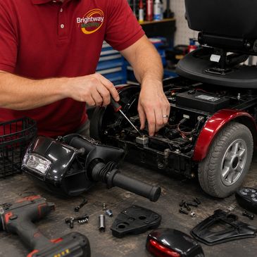 Wheelchair repair, scooter repair in Raleigh