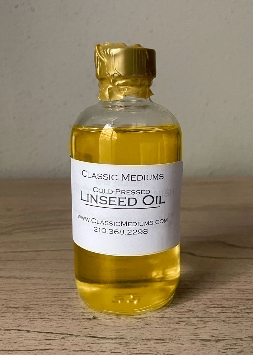 Swedish CP Linseed Oil 4oz