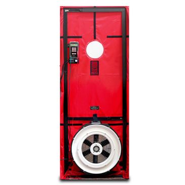 Blower door testing in St. Augustine Florida