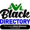 Logo for Black Directory, the largest black directory worldwide.