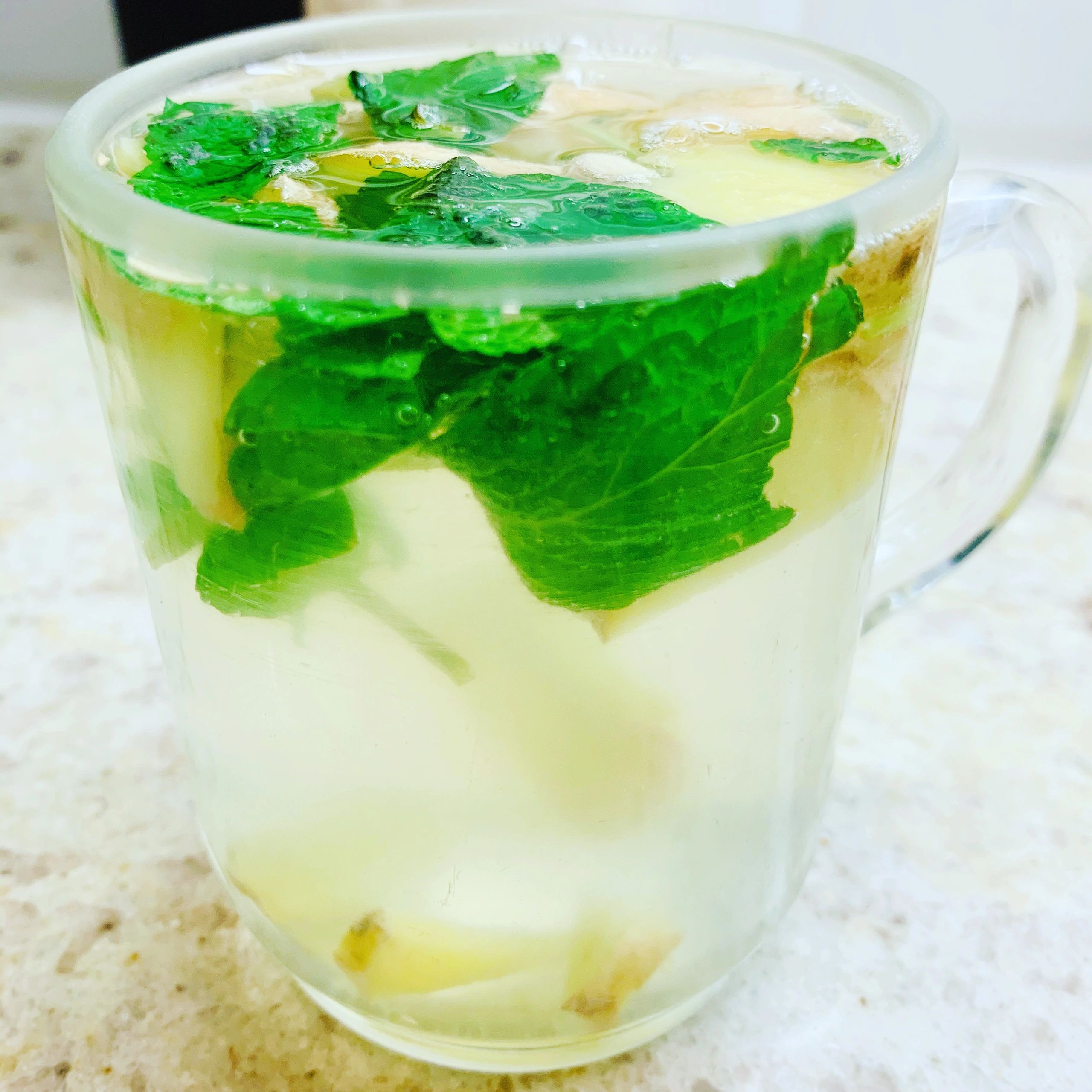 Fresh MintGingerLemon Tea