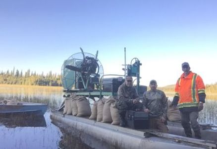 Wild rice Harvester