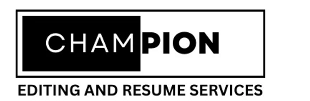 Champion Editing and Resumes