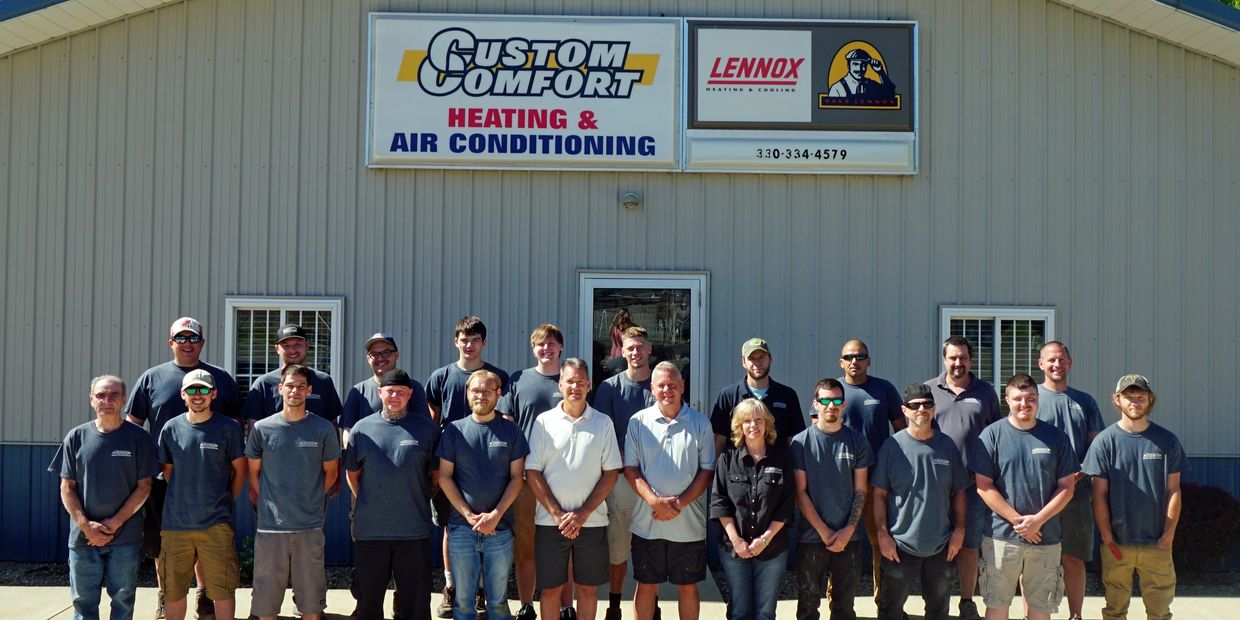 Custom Comfort HVAC team