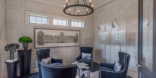 Great room interior design in Bonita Springs, FL