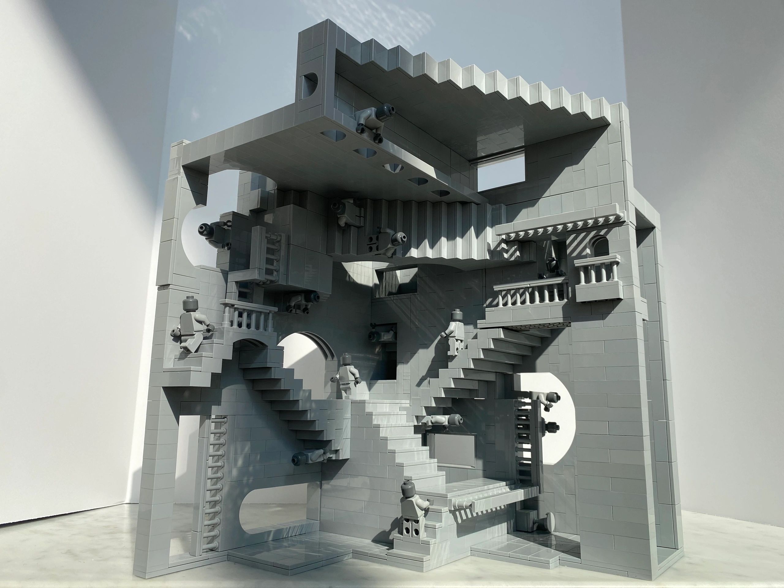 MC Escher Lego build