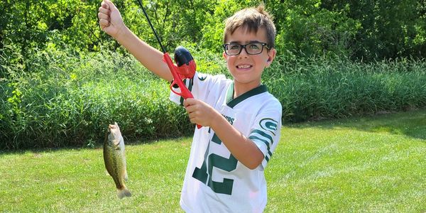 Bring your pole to enjoy catch and release fishing. The pond is stocked with panfish & bass. 