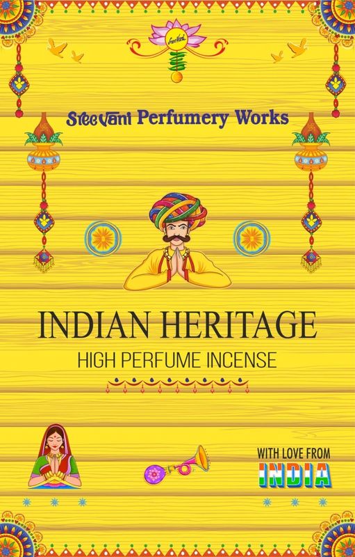 Indian Heritage High Perfume Incense - Lavender – Sara Apothecary