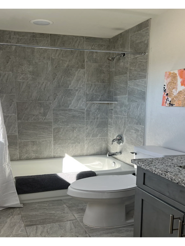 Secondary bathroom