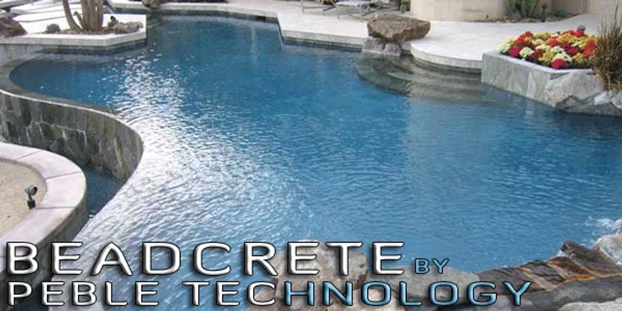 Pool refinishing beadcrete