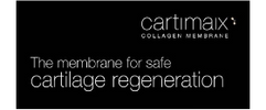Cartimaix is a cell-free, biodegradable collagen membrane used to cover articular cartilage defects.