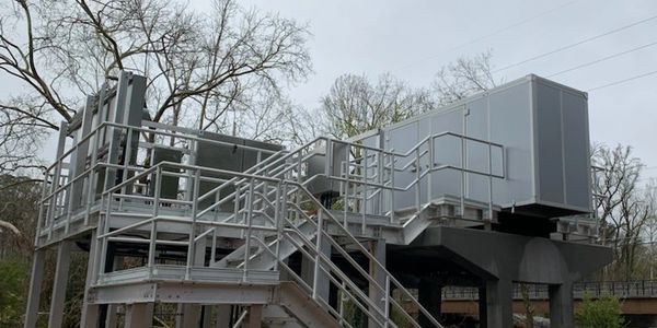 Enclosure at a WWTP