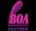 Boa Novelty Feather