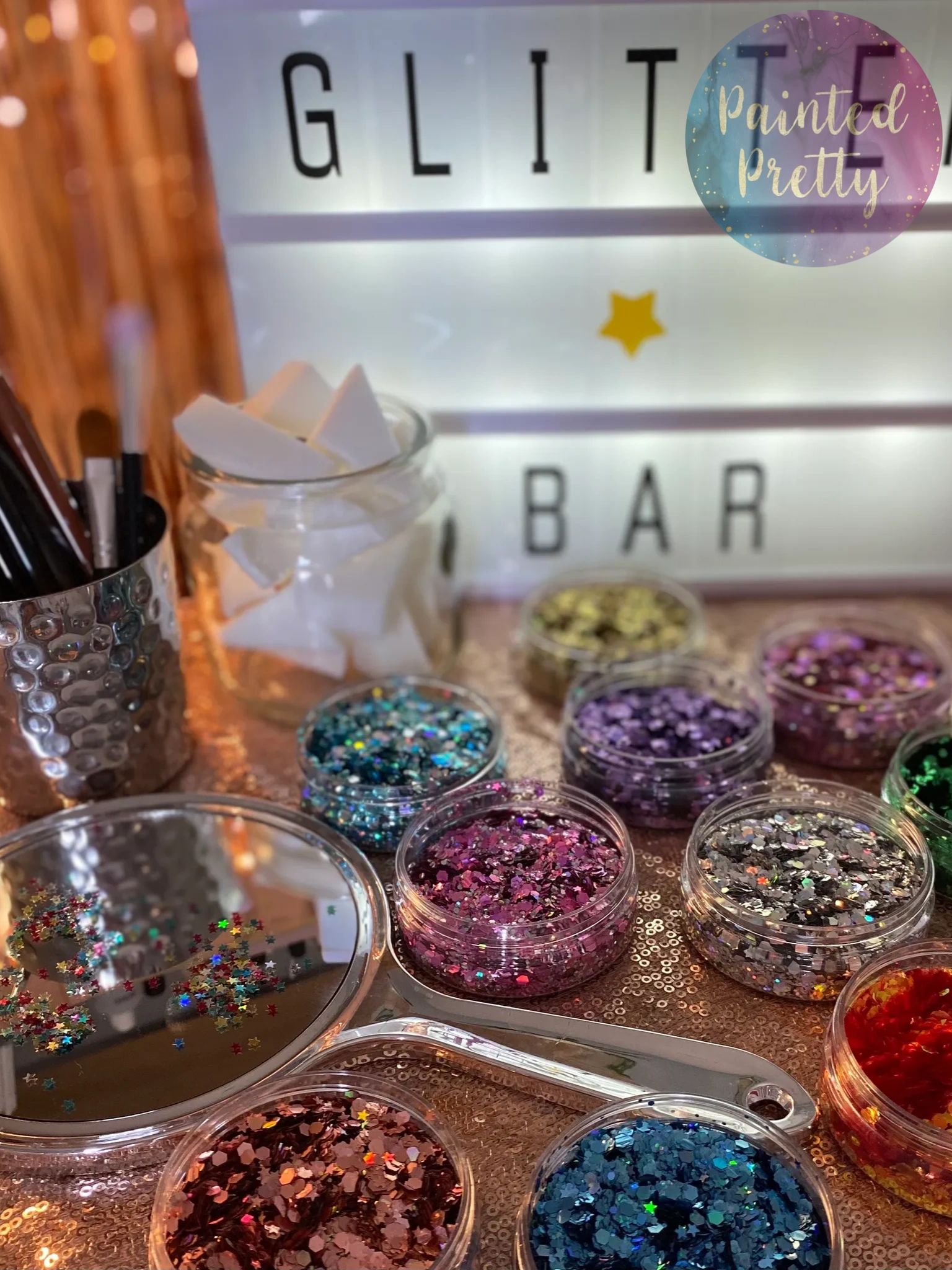 Painted Pretty - Glitter Bar, Party Packages and Face Painting