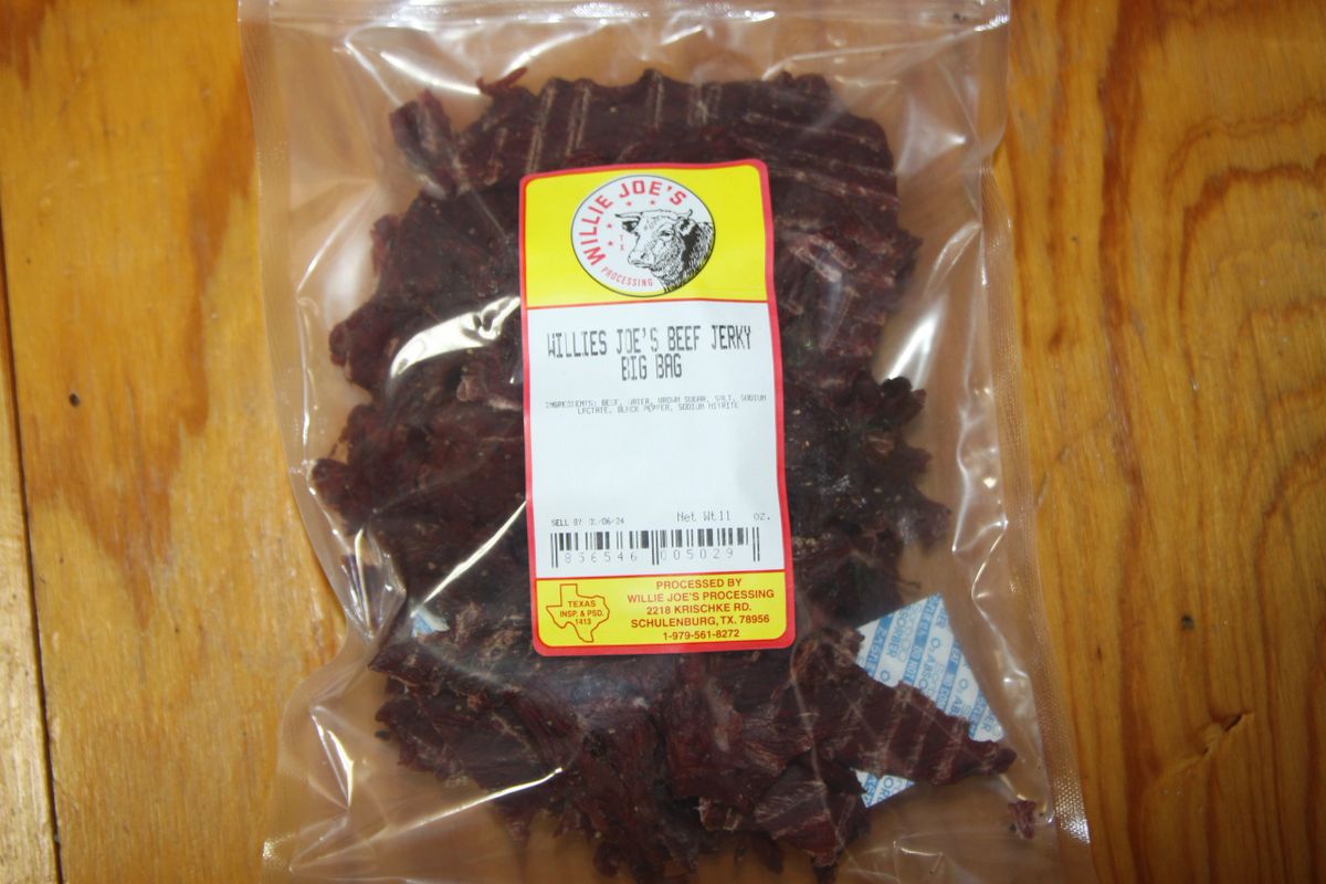 Willie Joe's Peppered Beef Jerky Large Bag