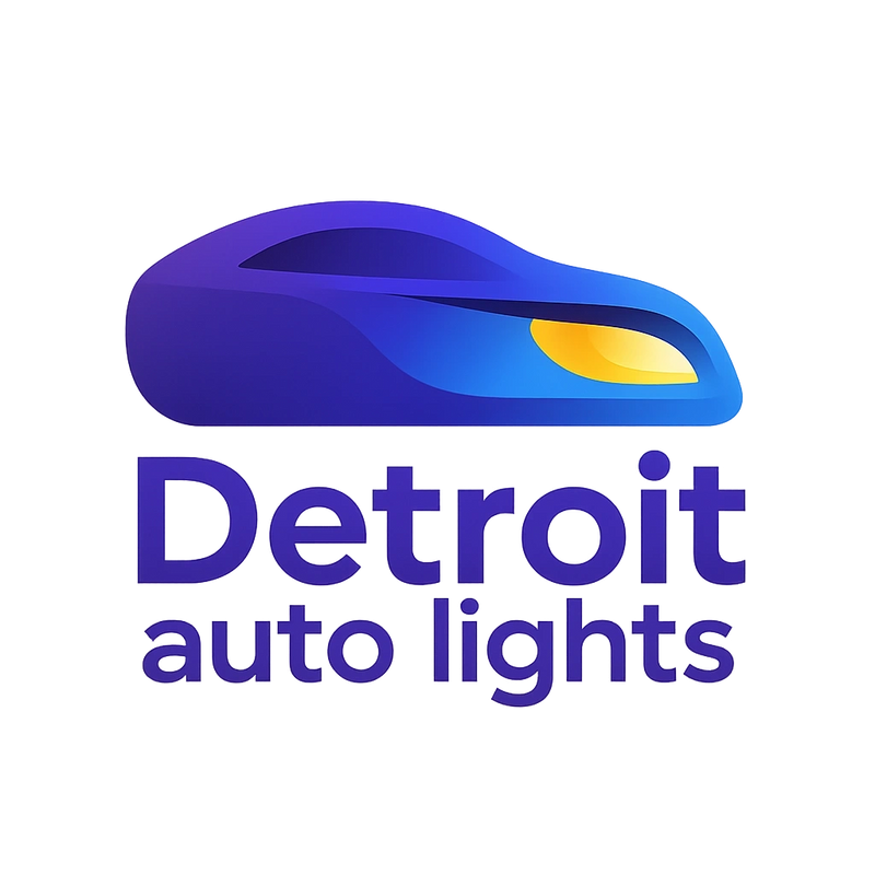 Detroit auto lights  logo