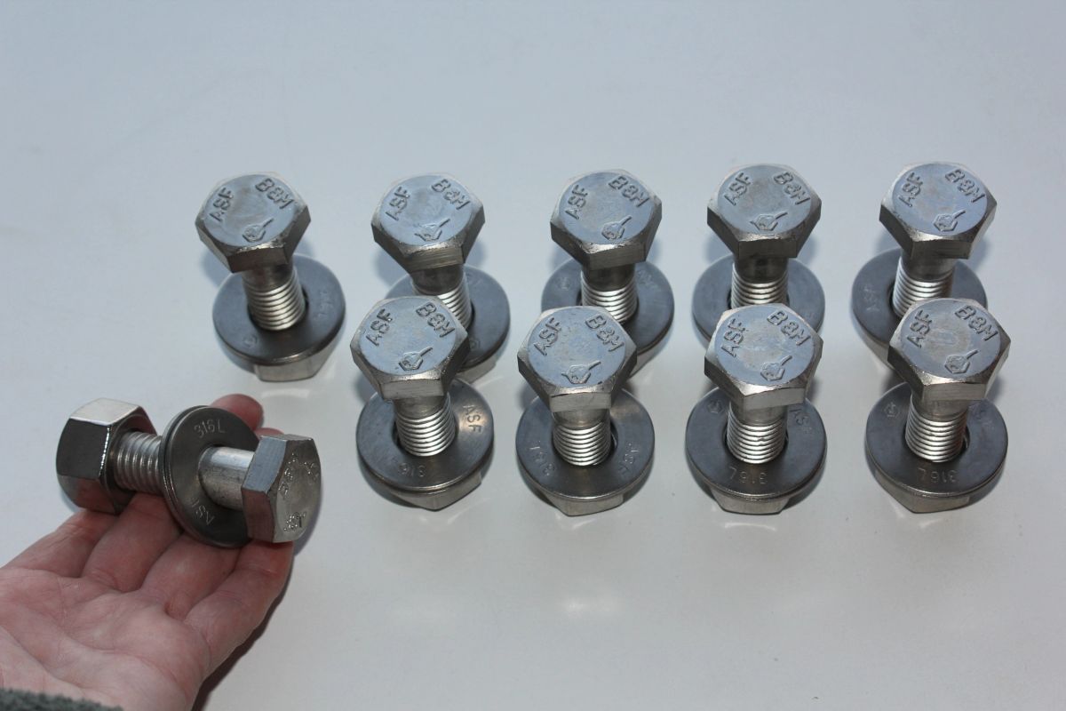 10 INDUSTRIAL ASF B8M Stainless Steel 2.5