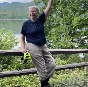 Kathy Nolan champions the Ashokan Rail Trail and efforts to connct it to the Empire State Trail, a s