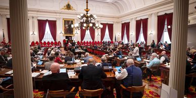 Vermont House of Reps Photo Taken from the back of the gallery