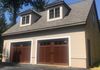 two story, oversized two car garage