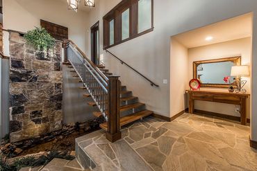 interior stone home entrance