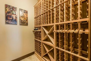 modern wine room