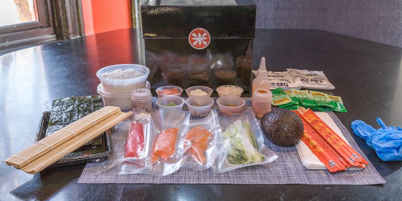 The Trusted Chef Sushi Making Kit for Beginners. See how easy it is to make  Sushi at home. It pays for itself the very first time you make it.