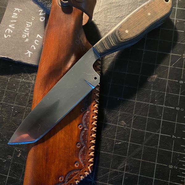 Custom Knife with Sheath