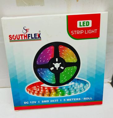 Southflex LED strip light package with multicolor lights.