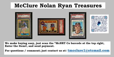 McClure Nolan Ryan Treasures 