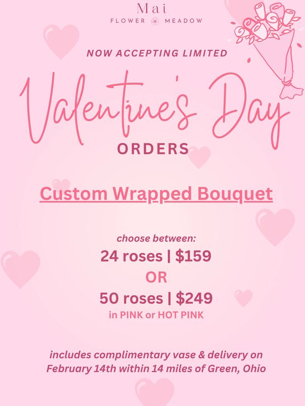 Valentine's Day bouquet flowers