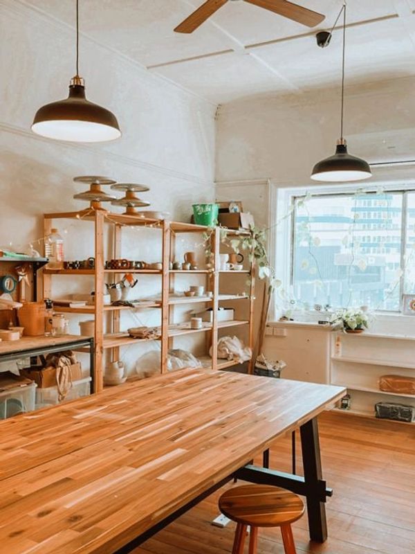 Ceramic pottery studio 